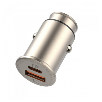Auto punjac LDNIO C506Q USB i PD + Lightning kabel