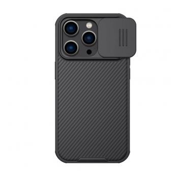 Maska NILLKIN CamShield Pro za iPhone 15 Pro crna