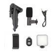 stativ tripod wireless za mobilni sa blicem i mikrofonom ay-49 crni-video-set-ay-49-crni-172771-228386-153352.png