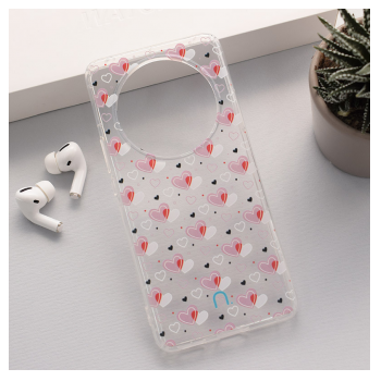 Maska Nanobit Print za Honor Magic 6 Lite/ X9b 5G Hearts.
