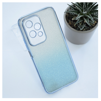 Maska Shiny Frame za Honor 200 Lite plava.