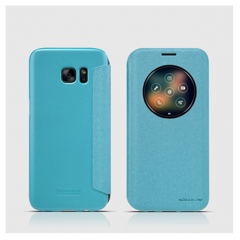 Maska na preklop NILLKIN Sparkle za Samsung S7/ G930 plava