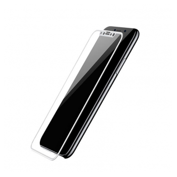 Zastitno staklo BASEUS 0.2mm za iPhone X/ 11 Pro belo.