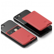 Phone card pocket (silikonski) crveni.