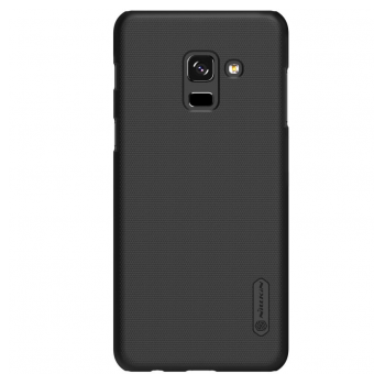 Maska NILLKIN Super Frosted Shield za Samsung A8 Plus/ A730 (2018) crna.