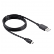 Kabl USB na Mini USB coper 1.5m crni