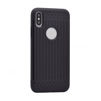 Maska Star Silicon za iPhone XS Max crna.