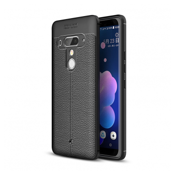 Maska Elegant man exclusive za HTC U12 Plus crna.