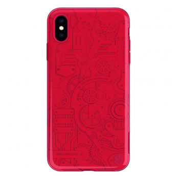NILLKIN Machinery za iPhone XS Max crveni.