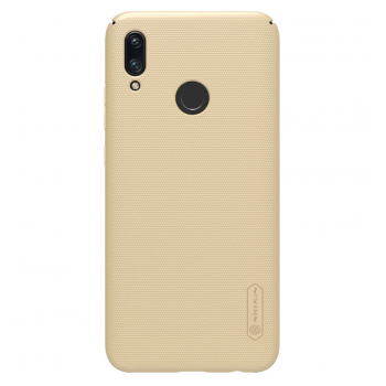 Maska NILLKIN Super Frosted Shield za Huawei P Smart (2019) zlatna.