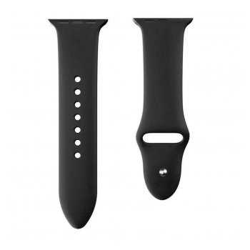 Narukvica za Apple Watch Silicone Strap black M/ L 42/ 44/ 45/ 49 mm