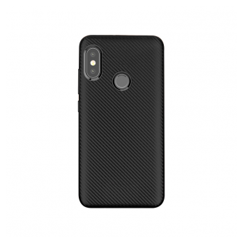 Maska Carbon fiber za Xiaomi Redmi Note 6 crna.