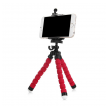 Stativ Tripod za mobilni telefon Mini Soft crveni