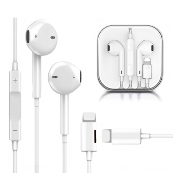 Slusalice za iPhone Lightning BT sa prikljuckom za punjenje