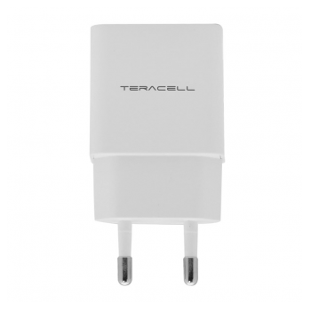 Kucni punjac Teracell Evolution DLS-TC01 Fast QC 3.0 18W sa kablom USB na Micro USB beli