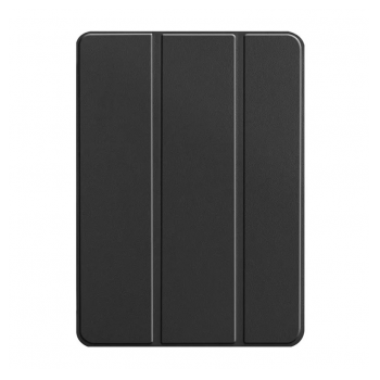 Maska na preklop Tablet Stripes za iPad Pro 12.9 in (2020)/ Ipad Air 13 (2024/ 2025/ 2026) crna
