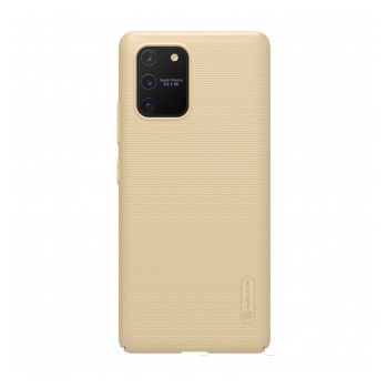 Maska NILLKIN Super Frosted Shield za Samsung S10 Lite/ G770/ A91/ A915F zlatna