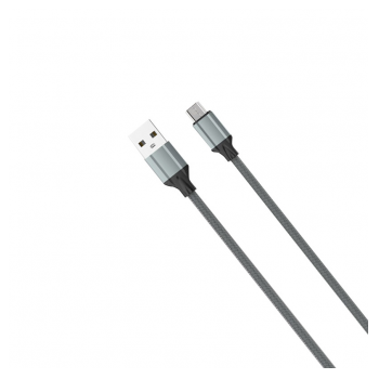 Kabel LDNIO LS441 USB na Micro sivi 1m