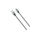 Kabel LDNIO LS442 USB na iPhone Lightning sivi 2m