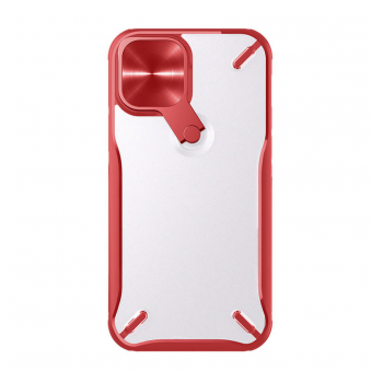 Maska NILLKIN Cyclops za iPhone 12/ 12 Pro crvena