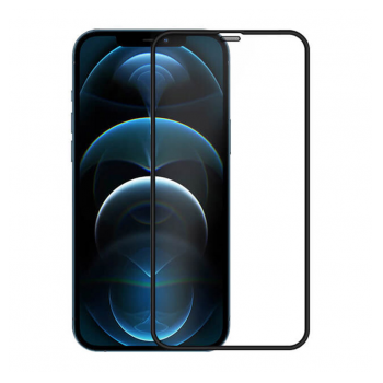Zastitno staklo NILLKIN PC Shatterproof za iPhone 12 mini crno.