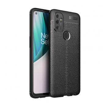 Maska Elegant man exclusive za OnePlus Nord N100 crna