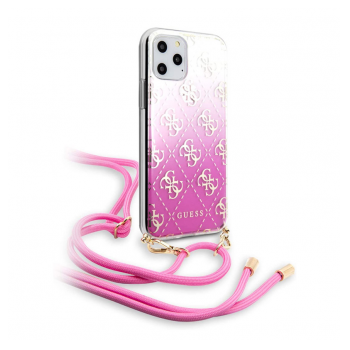 Maska Guess Faceplate za iPhone 11 Pro pink.