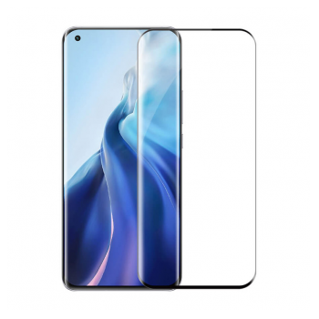 Zastitno staklo NILLKIN 3D CP+ Max za Xiaomi Mi 11 crno FULL COVER