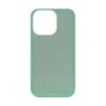 Maska Crystal Dust za iPhone 13 Pro zelena.