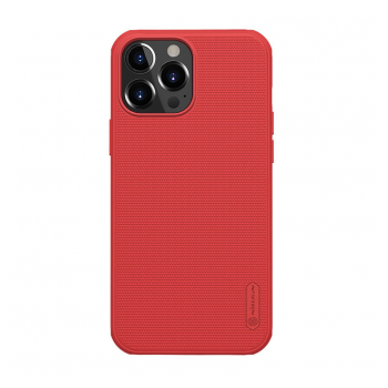 Maska NILLKIN Super Frosted Shield Pro za iPhone 13 Pro Max crvena.