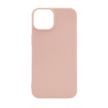 Maska Soft Gel Silicone za iPhone 14 Plus sand pink.