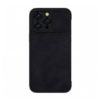 Maska na preklop NILLKIN Qin Pro za iPhone 14 Pro Max crna