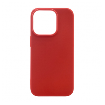 Maska Soft Gel Silicone za iPhone 14 Pro crvena.