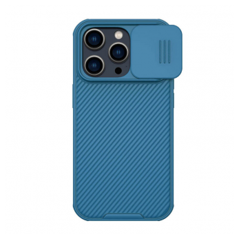 Maska NILLKIN CamShield Pro za iPhone 14 Pro plava