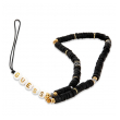 Vezica za mobilni Guess Strap Heishi Beads crna