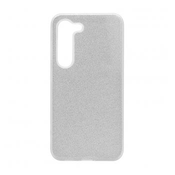 Maska Crystal Dust za Samsung S23 Plus/ S916B srebrna.