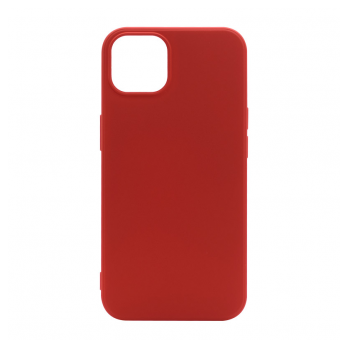Maska Soft Gel Silicone za iPhone 14 Plus crvena.