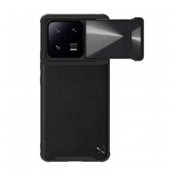 Maska NILLKIN CamShield Leather S za Xiaomi 13 crna
