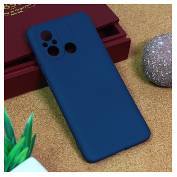 Maska Giulietta za Xiaomi Redmi 12C mat tamno plava.