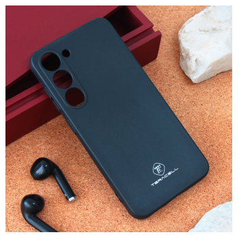 Maska Skin Silikon za Samsung S23 Plus/ S916B mat crna.