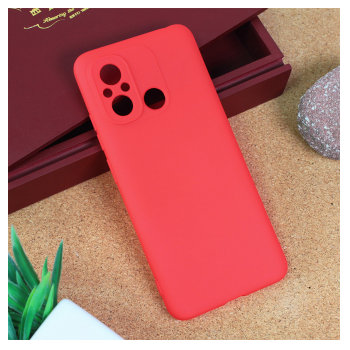 Maska Giulietta za Xiaomi Redmi 12C mat crvena.