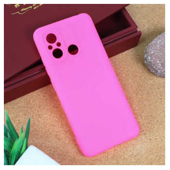 Maska Giulietta za Xiaomi Redmi 12C mat pink.