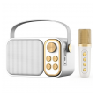 Bluetooth zvucnik karaoke set sa mikrofonom YS-103 beli