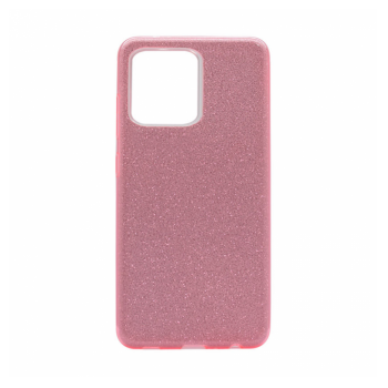Maska Crystal Dust za Xiaomi Redmi 12C roze.