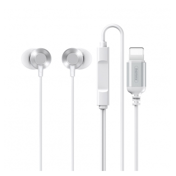 Slusalice za iPhone Lightning REMAX RM-512i srebrne