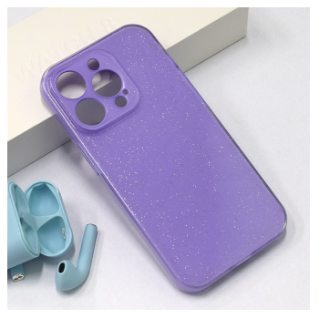 Maska Flash Crystal za iPhone 14 Pro ljubicasta.