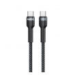 Kabel REMAX Jany Fast charging 100W PD RC-172 Type-C na Type-C crni 1m