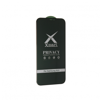 Zastitno staklo XMART 9D Privacy za Samsung S22/ S901B/ S23/ S911B