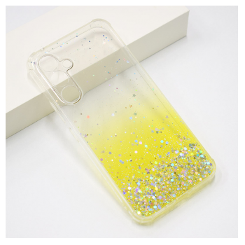 Maska Stardust za Samsung A14 4G/ A145R/ A14 5G/ A146B zuta.