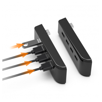 Docking station DOBE USB HUB TP5-0576 za PS5/ PC/ Laptop  crni